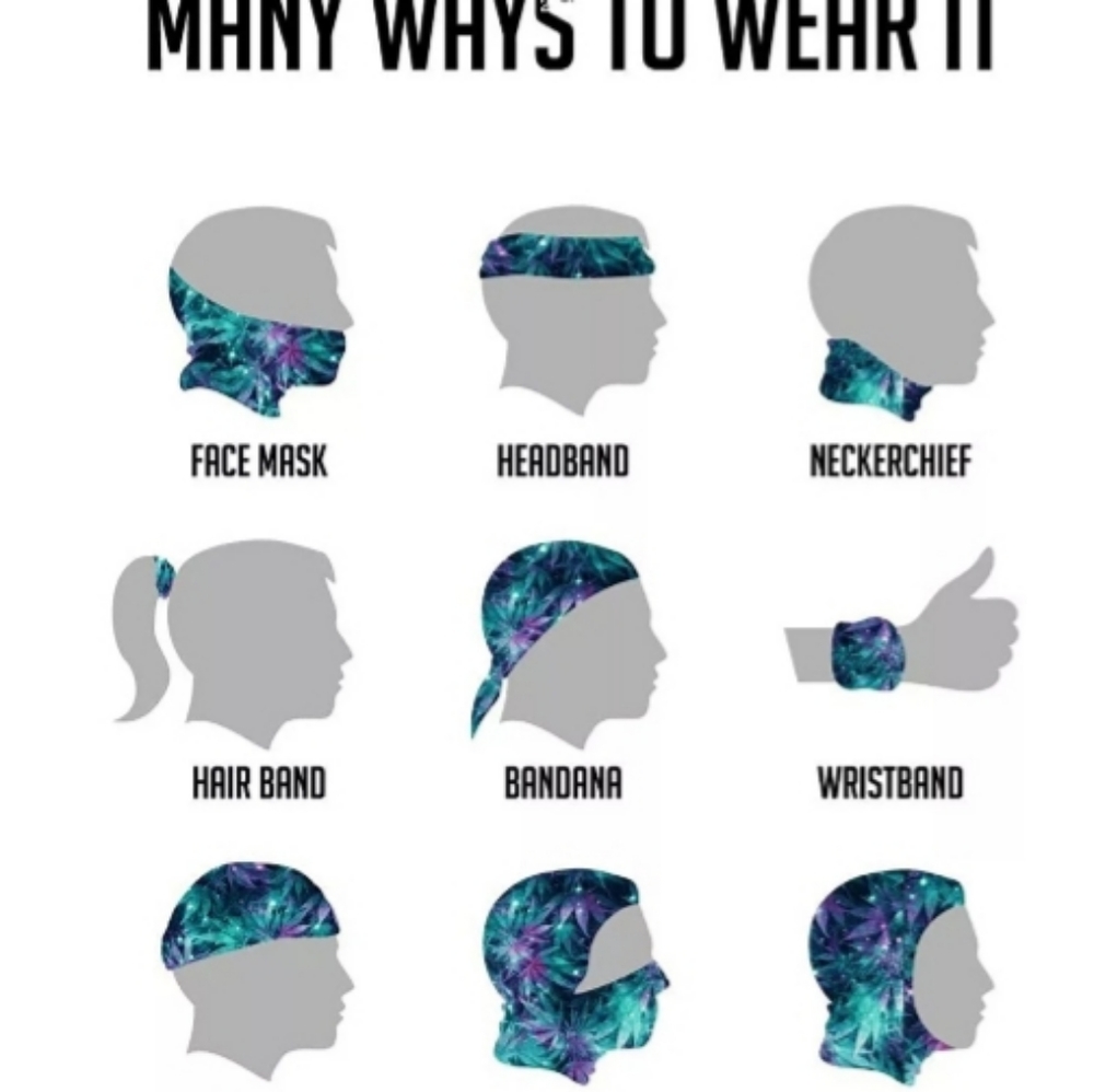 Scarfs, bandana, buff, mask //// 3 for 20 $ - Picture 2 of 8